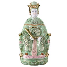 무속용품 36/39cm 태산할머니삼신할머니2종택1, 01 그린