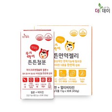 [공식몰]더데이 우리아이 튼튼철분 1박스 + 튼튼면역젤리 1박스 에너지생성 앤 면역기능, 튼튼철분 1박스 + 면역젤리 1박스