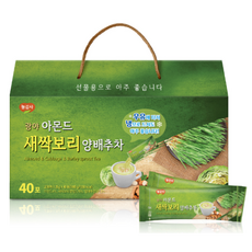 광야 아몬드 새싹보리 양배추차 25g x 40p, 40개입, 1개