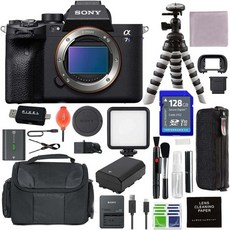 Sony 소니 알파 7S III 풀프레임 미러리스 카메라 (본체만), 스타터 미국직구