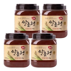 금보 조청 3kg 국내산 쌀조청, 4개