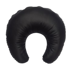 지앤그린 미용실 독서 허그 배꼽쿠션, 블랙