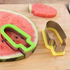 수박 슬라이서 과일칼 주방 요리 베이킹 간식 커터기 칼, 1개