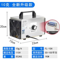 플로랄퓨전 오존생성기 차량 자동차 오존기 살균기 탈취 공기청정기, B. 110v 10g