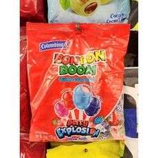 Colombina Bon bon boom bubble pops berry candy 콜롬비나 봉봉 붐 버블 팝 베리캔디 6oz(170g) 6팩