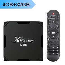 TV 셋톱 박스 스마트 수신기 OTT X96Max 플러스 울트라 안드로이드 11 Amlogic S905X4 AV1 지원 8K 듀얼 와이파이 미디어 플레이어 4GB 32GB 64GB, AU Plug