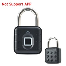 Tuya TTLOCK용 생체 지문 스마트 문짝 잠금 장치 전자 디지털 암호 키리스 엔트리 가정용 손잡이, 1개