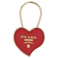 [PRADA] 여성 하트 keyring Red 1PP047053F068Z