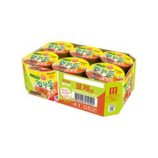 [큐웰엠] 오뚜기 컵누들 로제맛 49.8g 6개, 단품