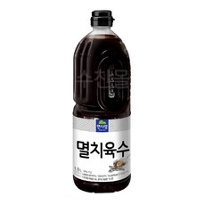 면사랑 멸치육수 전문점용멸치육수 1.8L X2병 병당70인분 2병