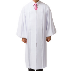 고급 목회자 가운 하복 민자 기본형 목사 임직 pastor gown 주문제작 - 목회자가운