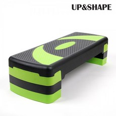 UP&SHAPE 3단 스텝박스 프리미엄 벌집패턴 그린&블랙