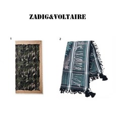 [Zadig & Voltaire]::Zadig&Voltaire:: 쟈딕앤볼테르 스카프 모음 2종