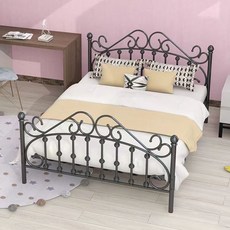 클래식 철제침대 프레임 (매트리스 미포함) 침대프레임 퀸 20종 침대 프레임, B2