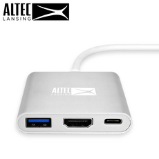 알텍랜싱 USB TYPE-C 멀티 허브 USB-C타입 HDTV 멀티 어댑터