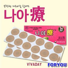 [Foryou] 나아요 부착형 게르마늄 칩패드 패치 파스 바디 건강, 1