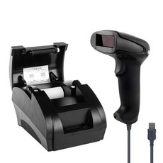 NETUM NT-2012 휴대용 USB 바코드 스캐너 유선 레이저 1D 리더 POS 및 인벤토리 용, 1개