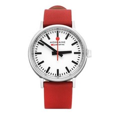 [Mondaine]몬데인 MST.4101B.LC Stop2Go BackLight 남성 가죽 41.3mm