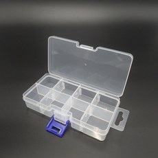 소품케이스 8칸 비즈보관함 플라스틱 투명
