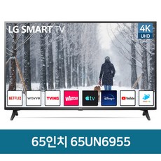 LG전자 65인치TV 리퍼TV 65UN6955 4K UHDTV 스마트TV 로컬변경완료, 03_수도벽걸이