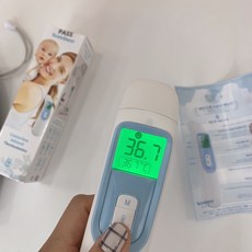 씨엠랩 CK2020B 체온계 국내생산 접촉 비접촉모드 열체크 3in1