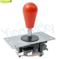 컨트롤러 새로운 도착 아케이드 조이스틱 DIY 레드 볼 4/8 웨이 파이팅 스틱 부품 게임 핫 프로모션, 1개, 14) orange oval ball, 없음