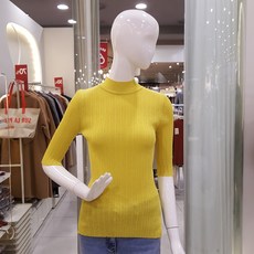 씨씨콜렉트 (인기신상품)봄 슬림핏 반목니트~