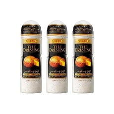 3병 세트 식연 더 드레싱 시저 샐러드 300ml×3개, 1개, 1g