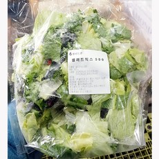 샐러드팜 샐러드믹스 양상추 치커리 로메인 500gx3, 1