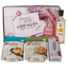 소중한마음상자세트 설날선물 명절선물세트 밀가루 부침가루 튀김가루세트