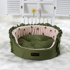 5myshop_올리브베어프릴원방석 특대형 애견방석 반려견방석 애완견쿠션 강아지방석 애완견방석_+, 이상품선택!!