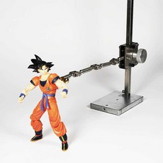 애니메이션 촬영 보조 거치대 관절 홀더 골격 고정, 1개, 16cm 브래킷+척