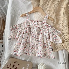 아동민소매블라우스