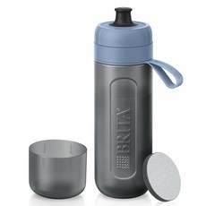 브리타 정수기 보틀형 물병 워터보틀 PFOS/PFOA 제거 시험 완료 액티브 다크블루 600ml 카트리지 1개포함