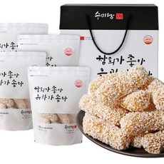 수미담 전통 찹쌀 참외조청 유과 800g 1개