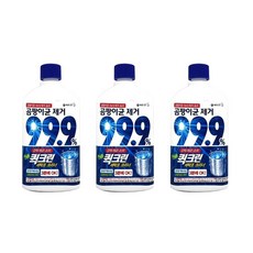 퀵크린 세탁조 크리너 500ml x 3, 3개