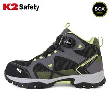 K2 세이프티 K2-62 (BOA) 6인치 BOA 다이얼 보통작업용 안전화, 1개