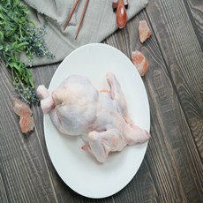 [치킨테이블] 국내산 백숙 닭뽁음탕 통닭 15호 냉장, 1개, 1.5kg