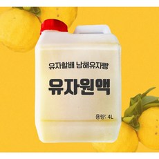 유자할배 남해유자원액 4L