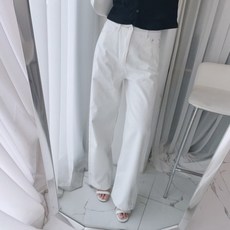 오버클래식 클래식 뮤 화이트데님 블랙데님