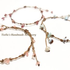 원석마크라메목걸이