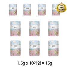 아름드레 삼각티백 당귀차, 15g, 25개입, 5개
