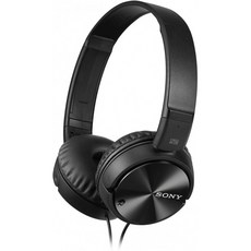 영국직송 소니 MDR-ZX110NA 오버헤드 노이즈 차단 헤드폰 - 검은색, 단일옵션, 단일옵션