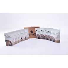 박진수부각 [혼합세트10팩] 찹쌀김부각+다시마부각 저염식 수제간식 맥주안주 [블루키트]