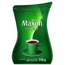 맥심 디카페인 원두커피믹스, 170g, 1개입, 1개 170g, 1개입, 1개