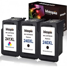 3 PIXMA 2120 2220 3120 3220 4220 MX372 432 512에 사용된 잉크 레벨 표시기로 캐논 240XL PG 240 XL 및, 1, 단일상품