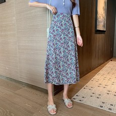 여름신상 캐주얼스커트 플라워스커트 꽃치마