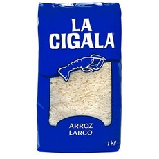 LA CIGALA 롱 라이스 패키지 백미, 4개, 1kg