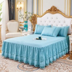 레이스더블침대커버