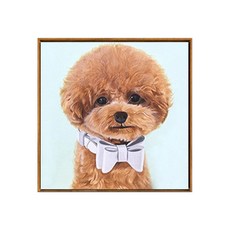 강아지보석십자수